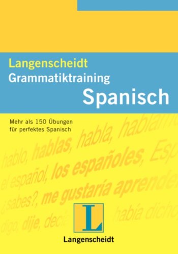Grammatiktraining Spanisch