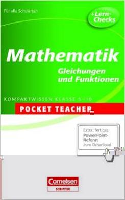 Pocket Teacher Geometrie Gleichungen und Funktionen: Kompaktwissen 5.-10. Klasse