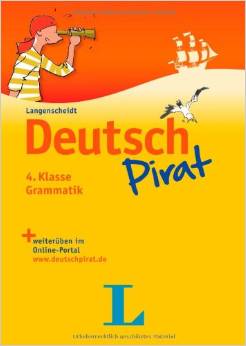 Deutschpirat 4. Klasse Grammatik - Buch und Lösungsheft
