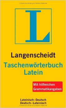 Langenscheidt Taschenwörterbuch Latein: Lateinisch-Deutsch/Deutsch-Lateinisch