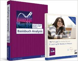 Basisbuch Analysis + E-Learning fr Mathematik mit MyMathlab Deutsche Version