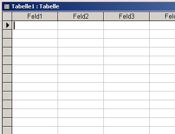 Datenblattansicht