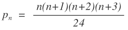 Formel für eine Pentatopzahl n